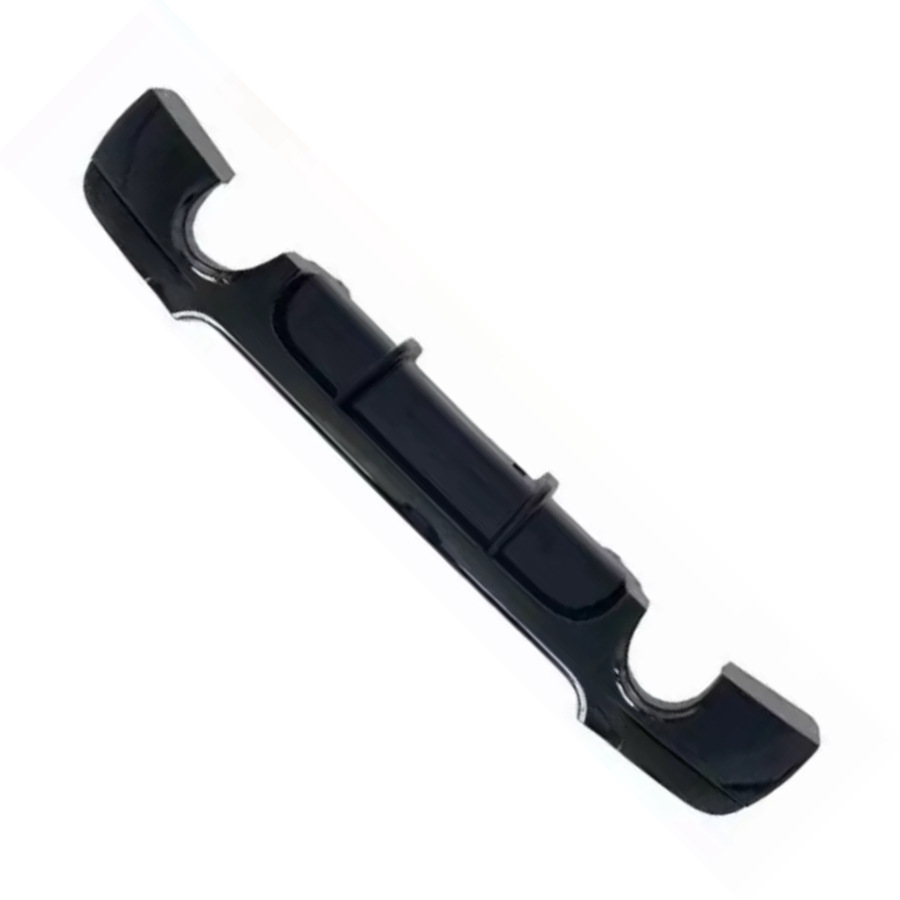 E90 dual side single outlet [glossy black]