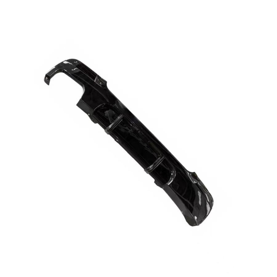 E90 single side dual outlet [gloss black]