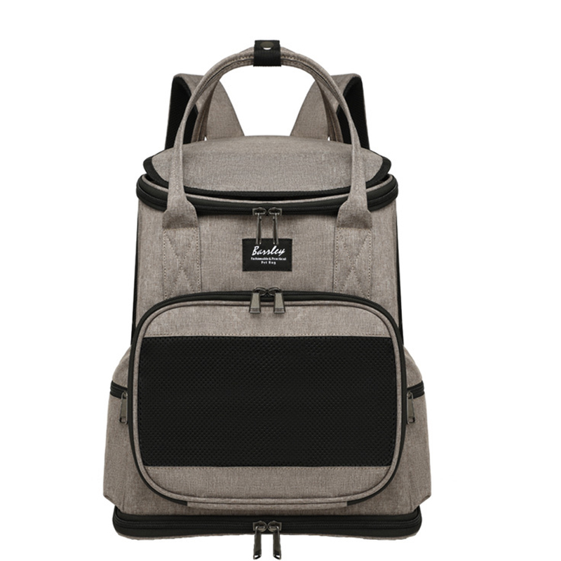 Light brown backpack
