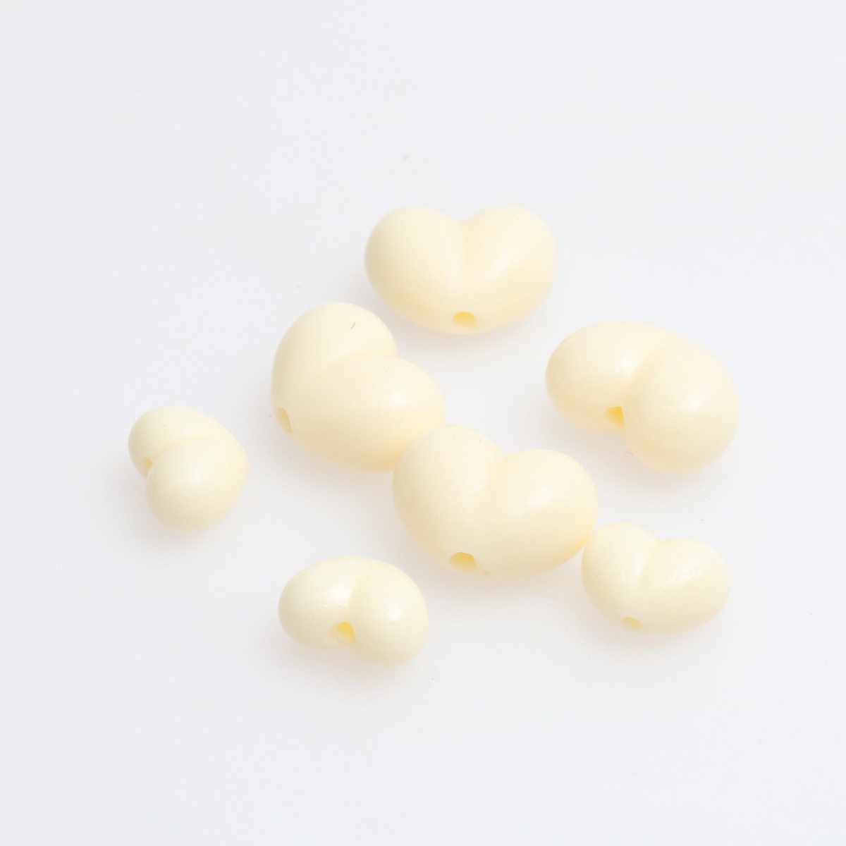 Milky white 6.3x8.6mm
