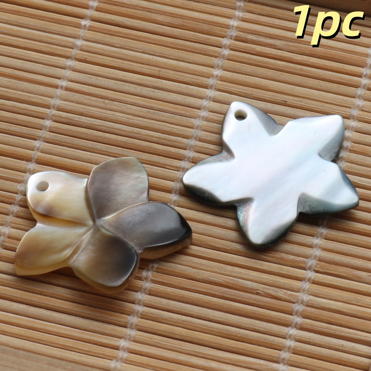 1:Brown flower 19*21mm