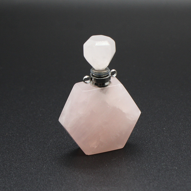 3 Rose quartz-silver