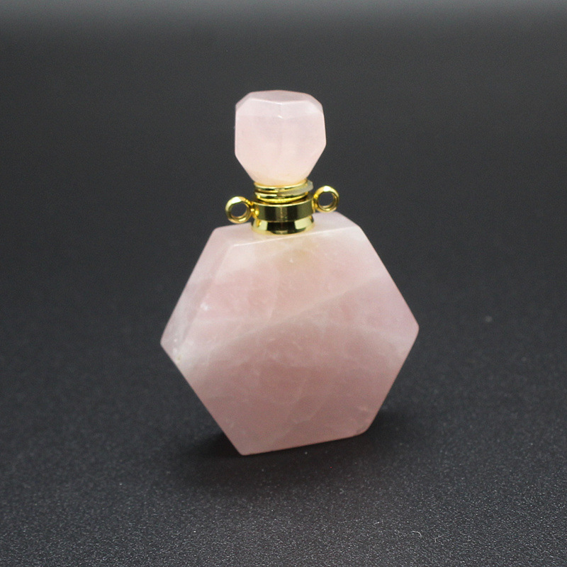 4 Rose quartz-gold