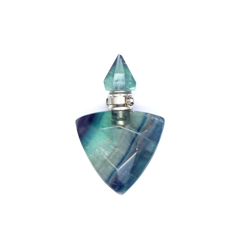 8:Colored Fluorite silver