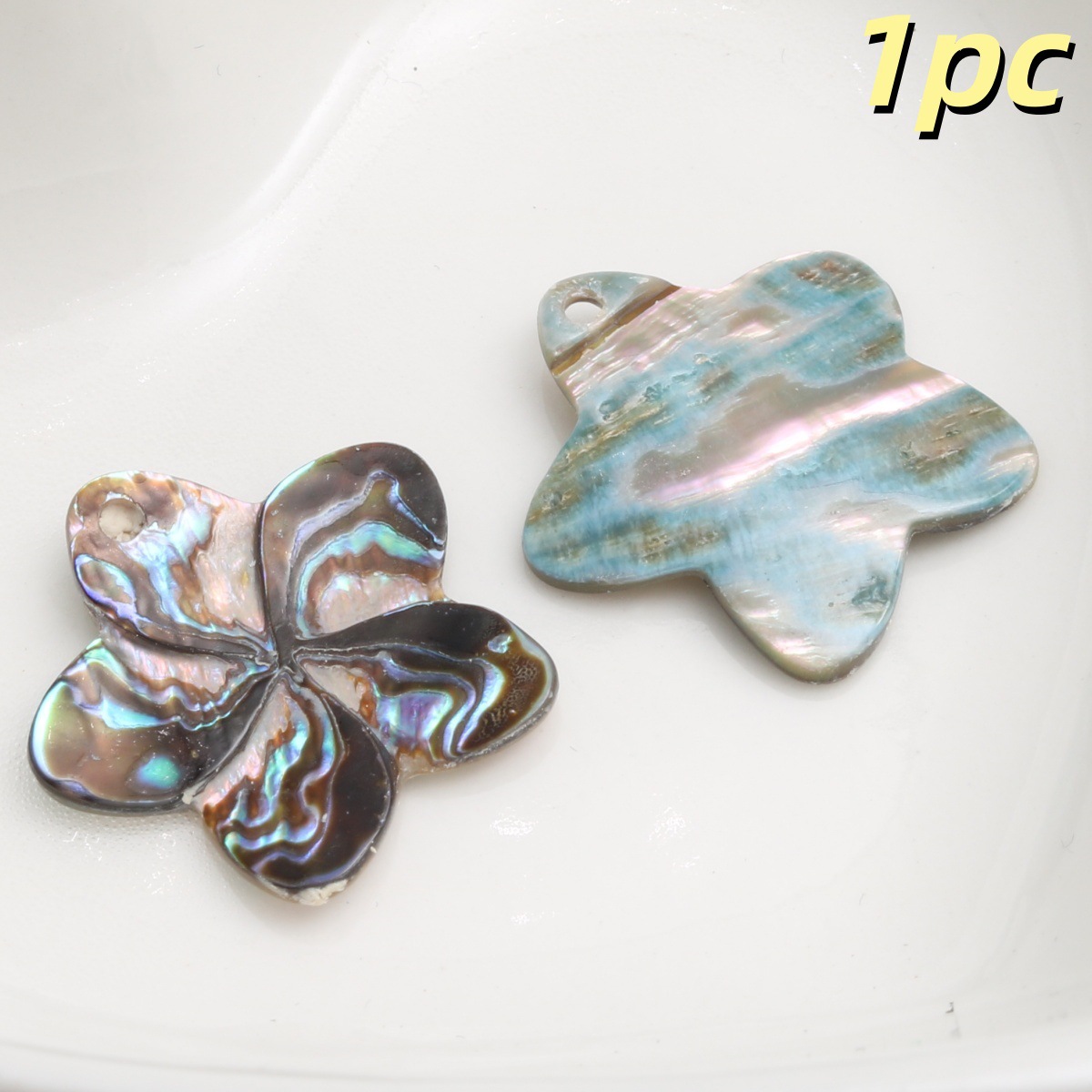 3:Colorful abalone florets 20mm