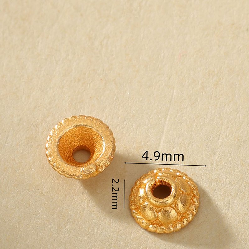 11:K 5mm bead cap