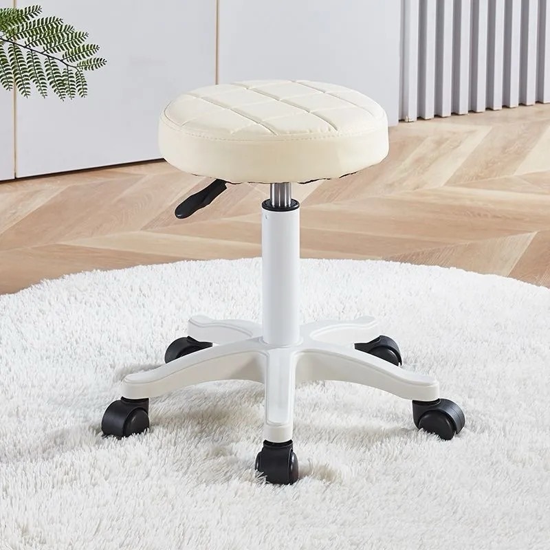 White - white legs - black wheels - height 35-45cm