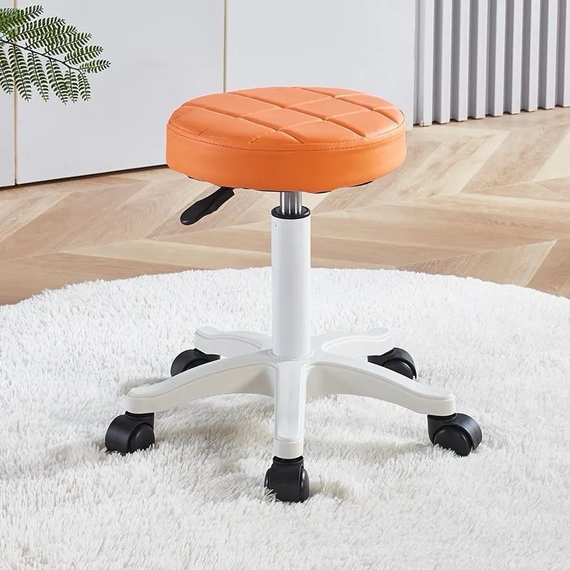 Orange-white legs-black wheels-height 35-45cm