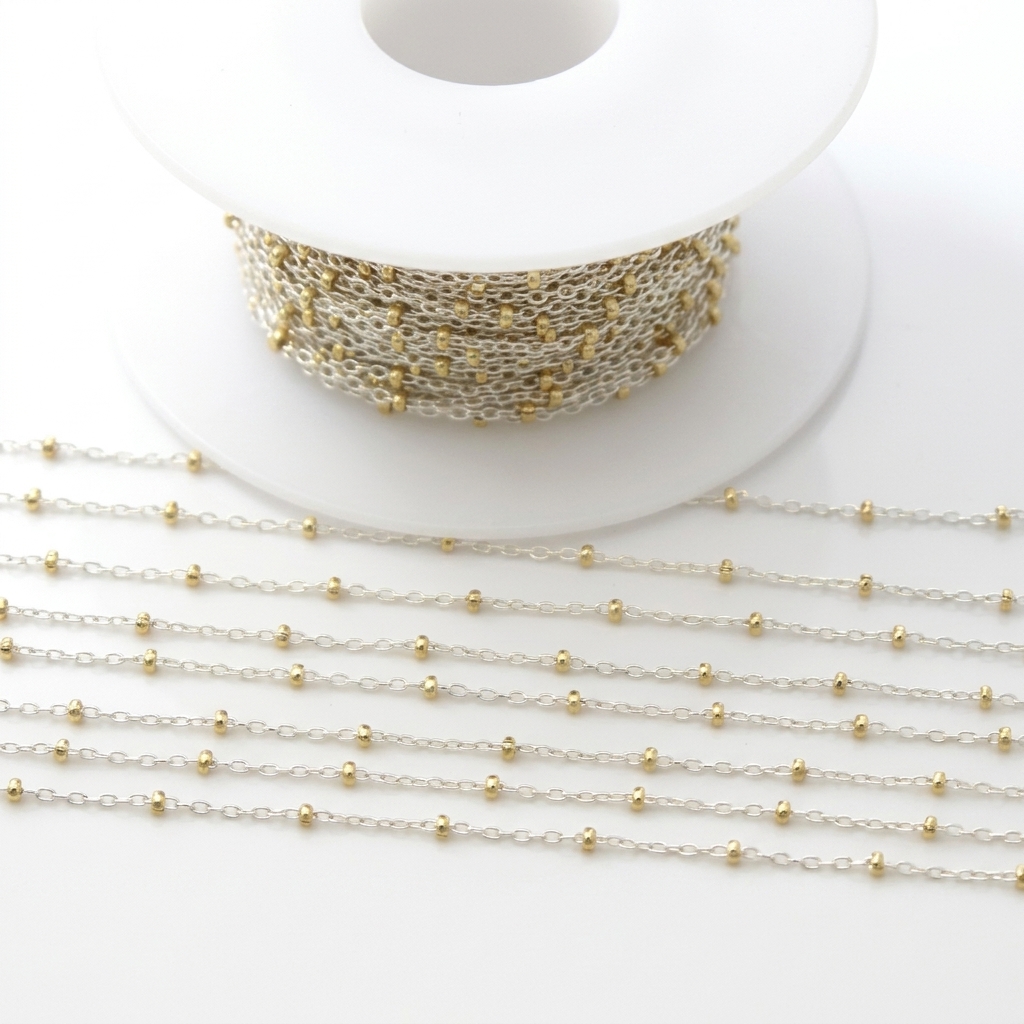 sliver and gold 2mm
