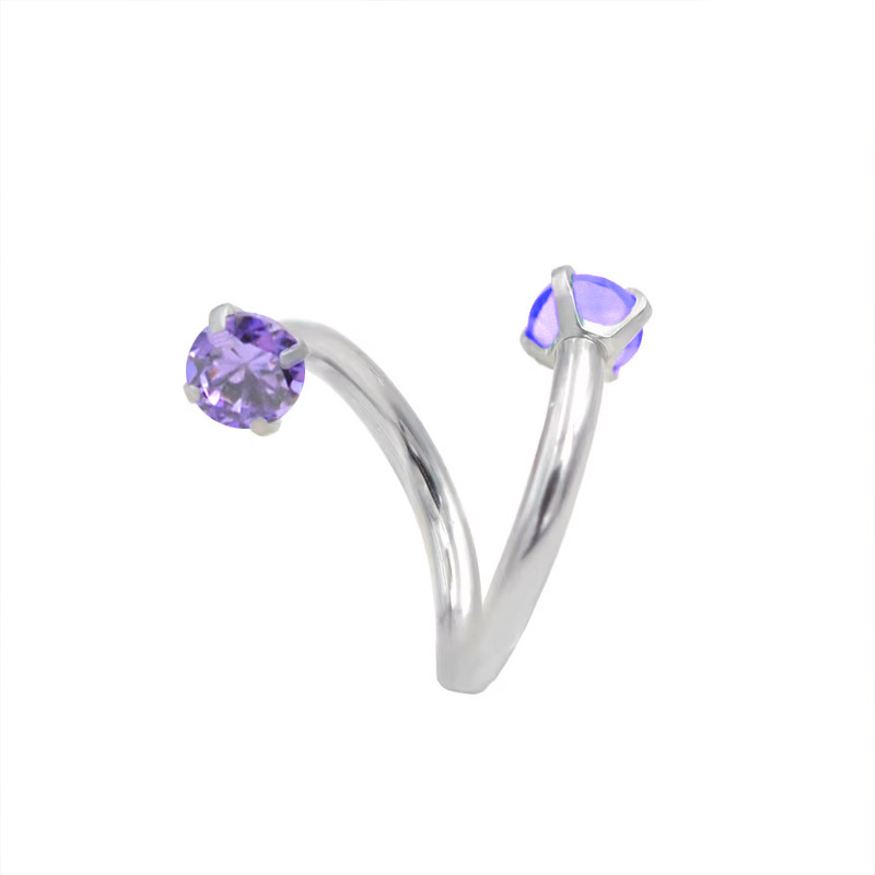 Purple zirconium 1.2*8*3/3MM
