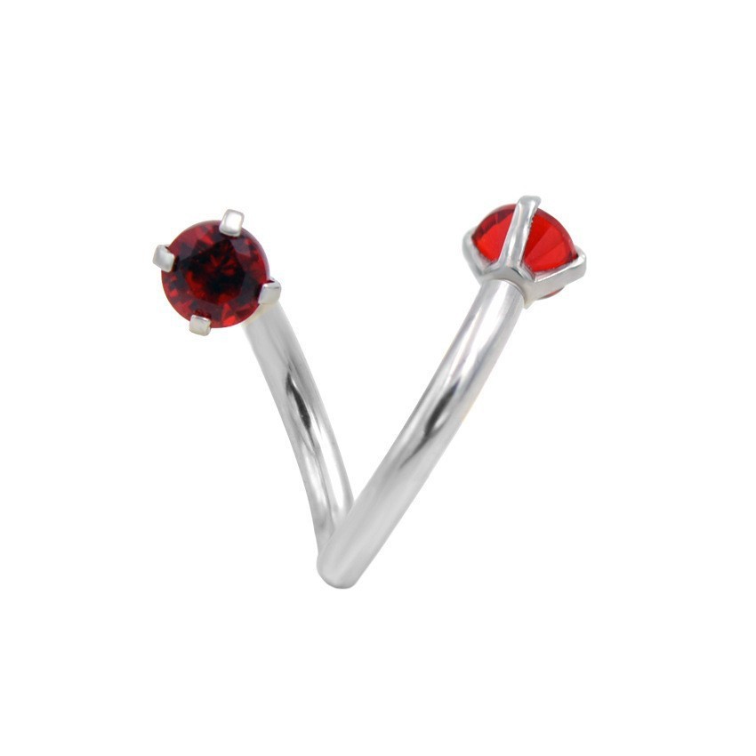 Big red zirconium 1.2*8*3/3MM