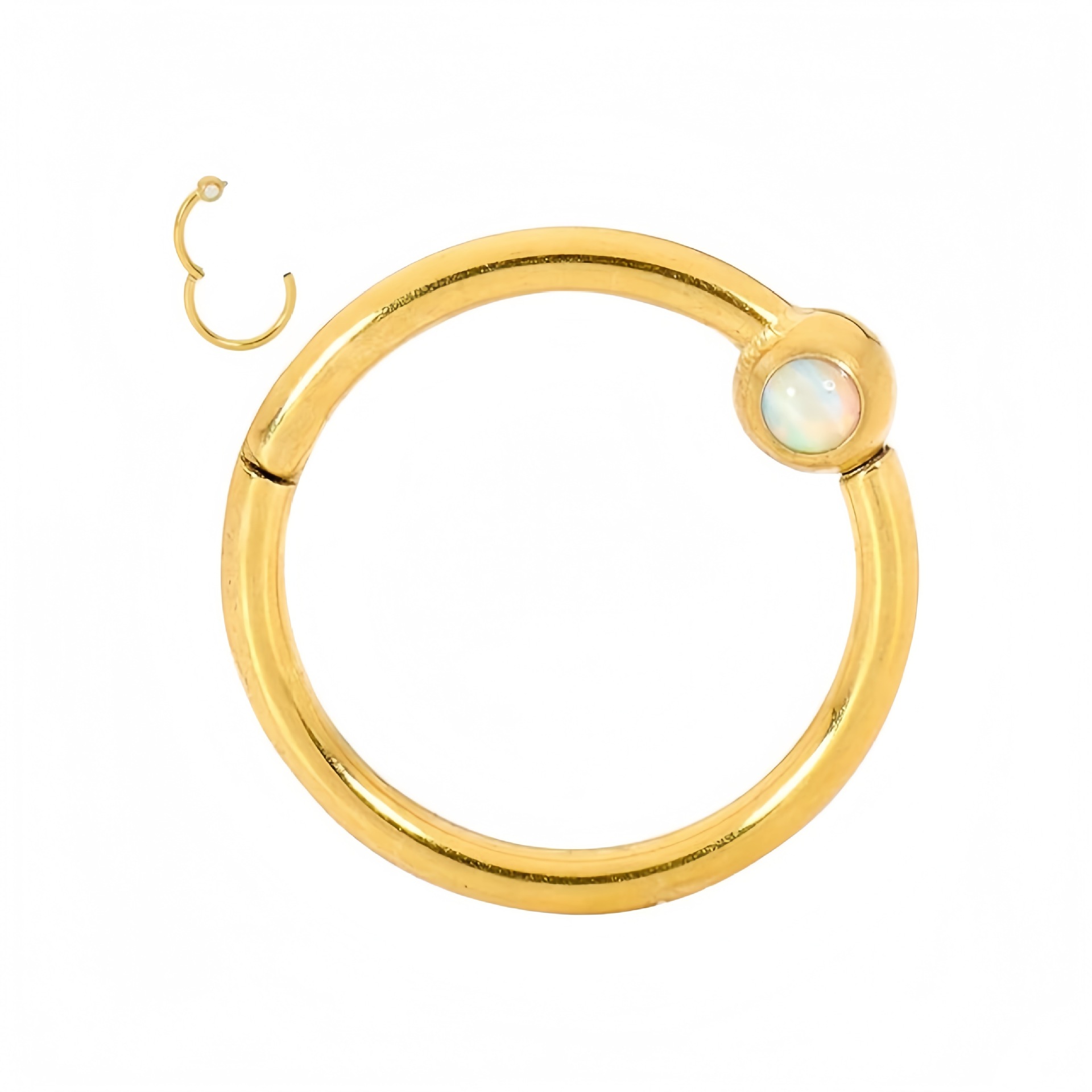 Golden opal 1.2*8*3mm ball