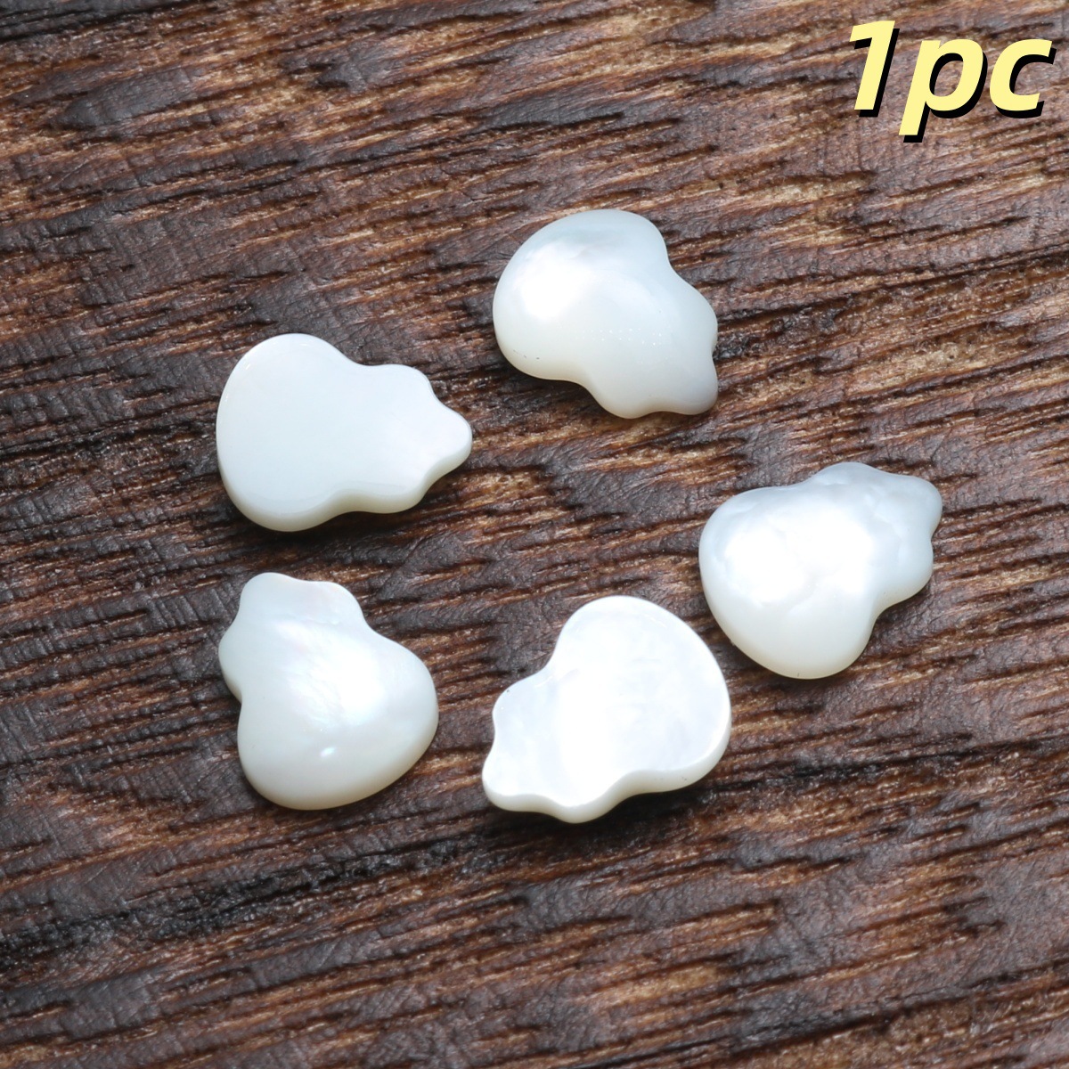 1:White 8.5*6.5mm