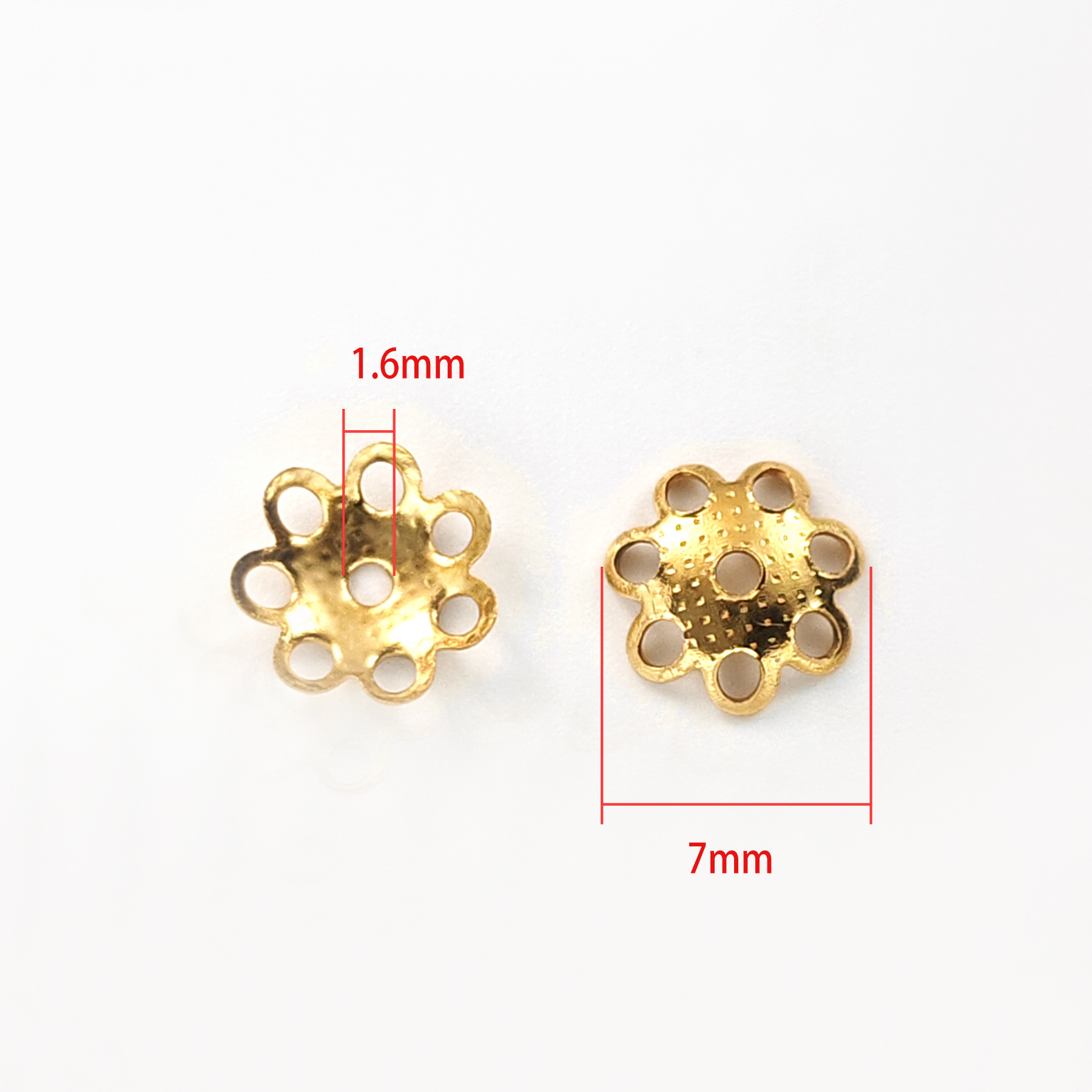8:B gold 7mm