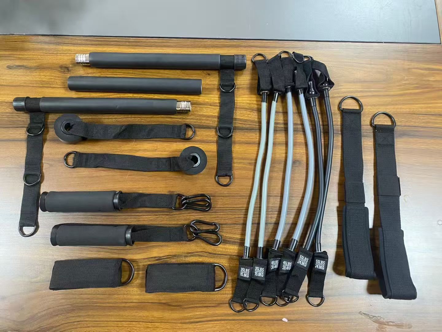 Black push-pull rod set (packed in cloth bag)