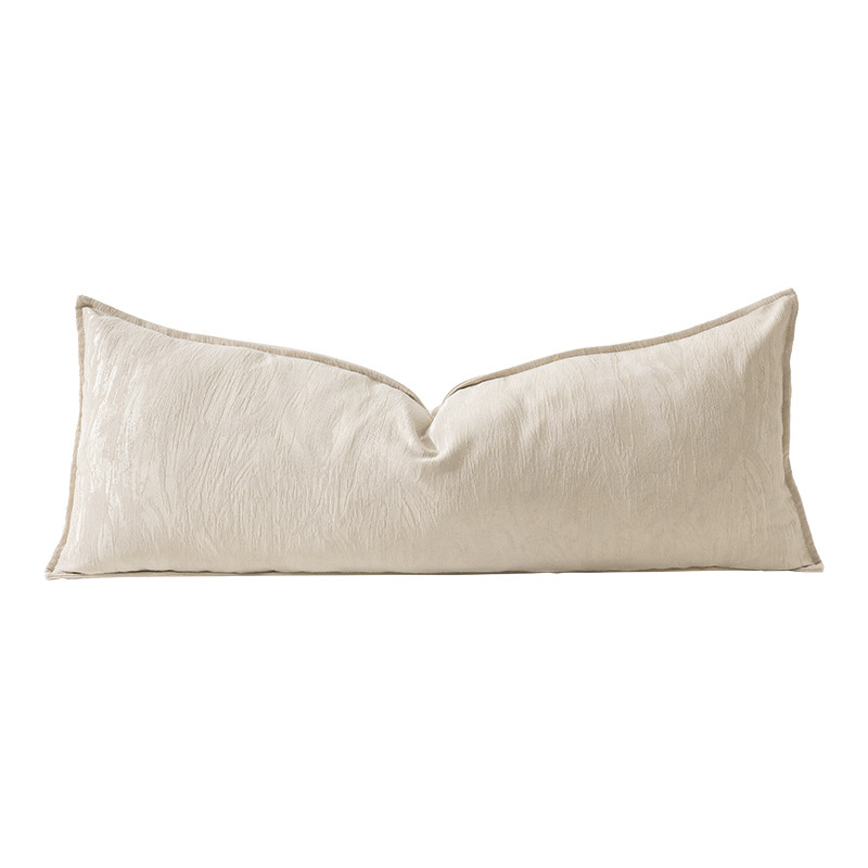 Starry chenille woven edge long pillowcase