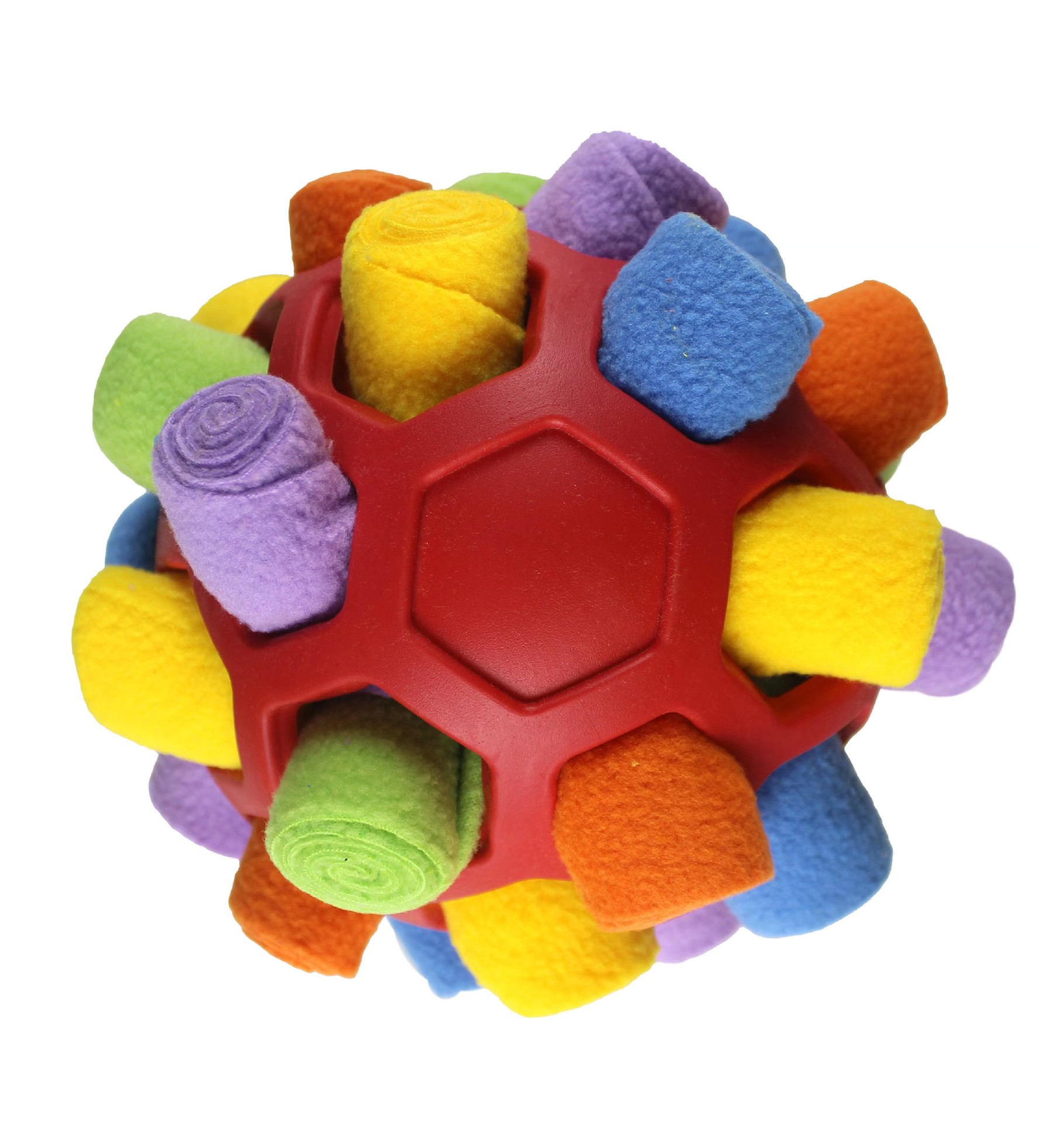 Red ball rainbow color