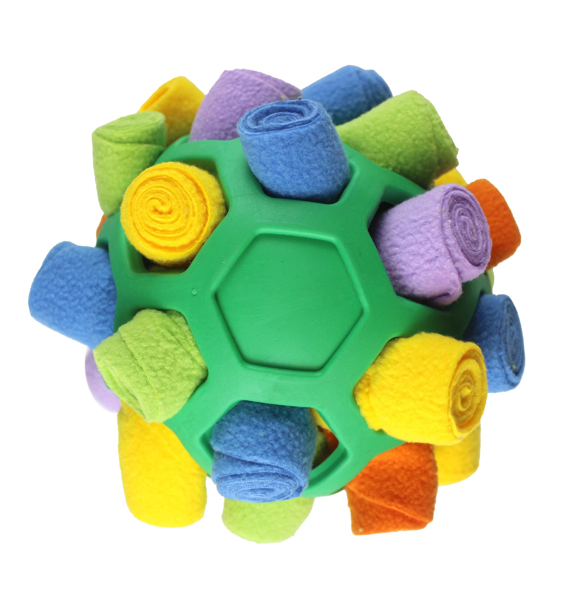 Green ball rainbow color