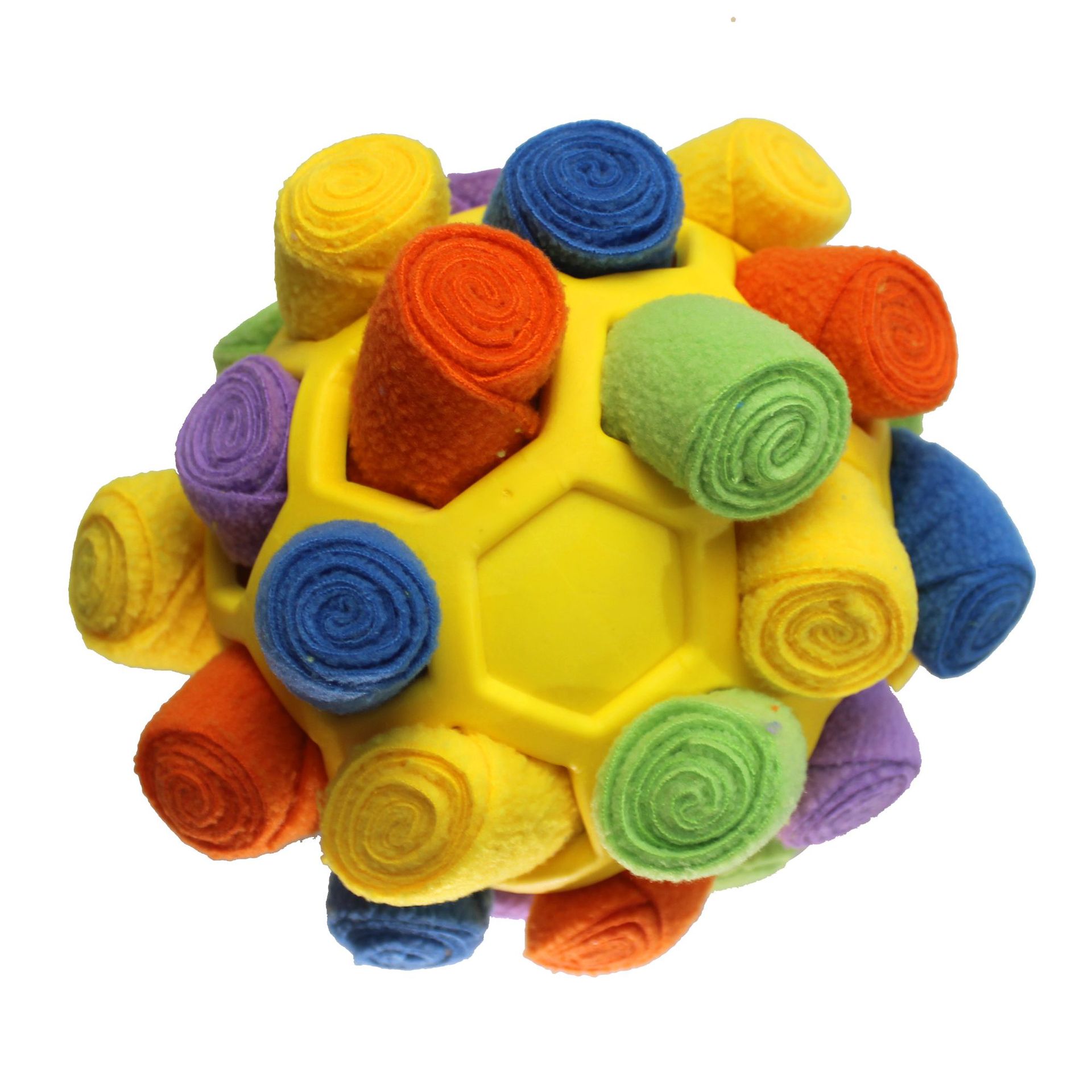 Yellow ball rainbow color