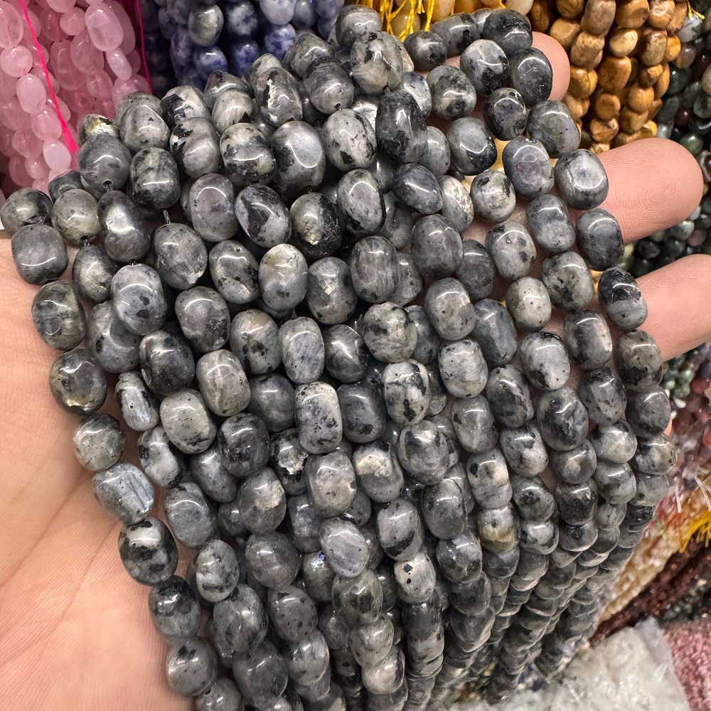 Black Labradorite 6*8mm