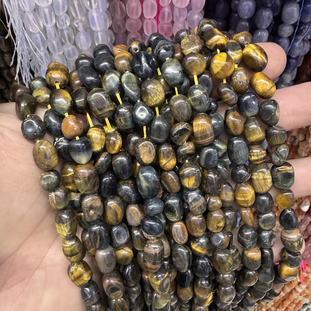 17:yellow blue tiger eye