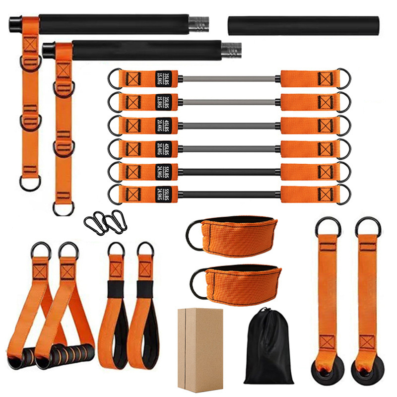 Orange push-pull rod set (packed in cloth bag)