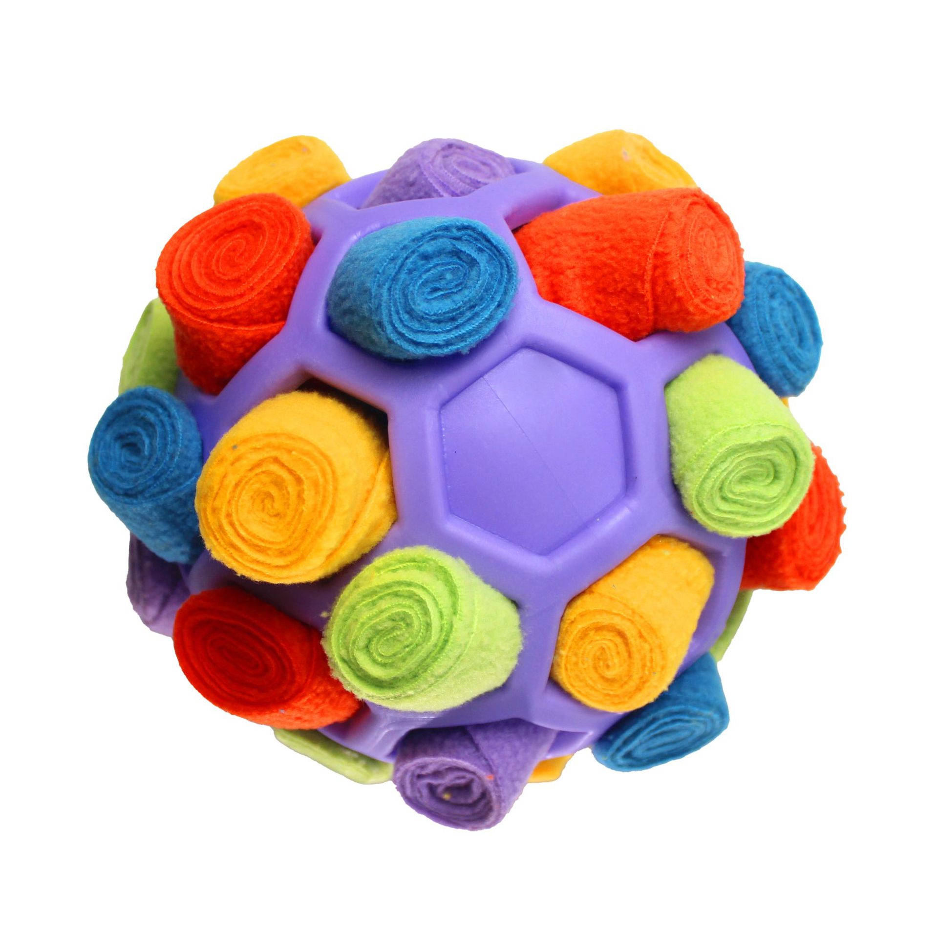 Purple ball rainbow color