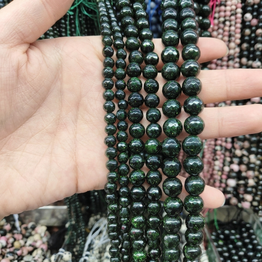 Green Goldstone 6mm