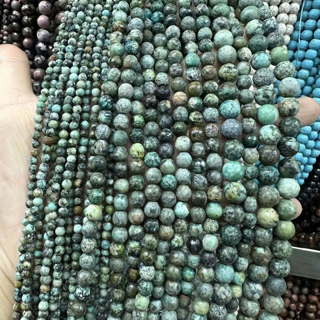 African Turquoise 4mm