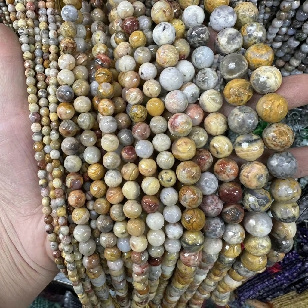 Crazy Agate 4mm