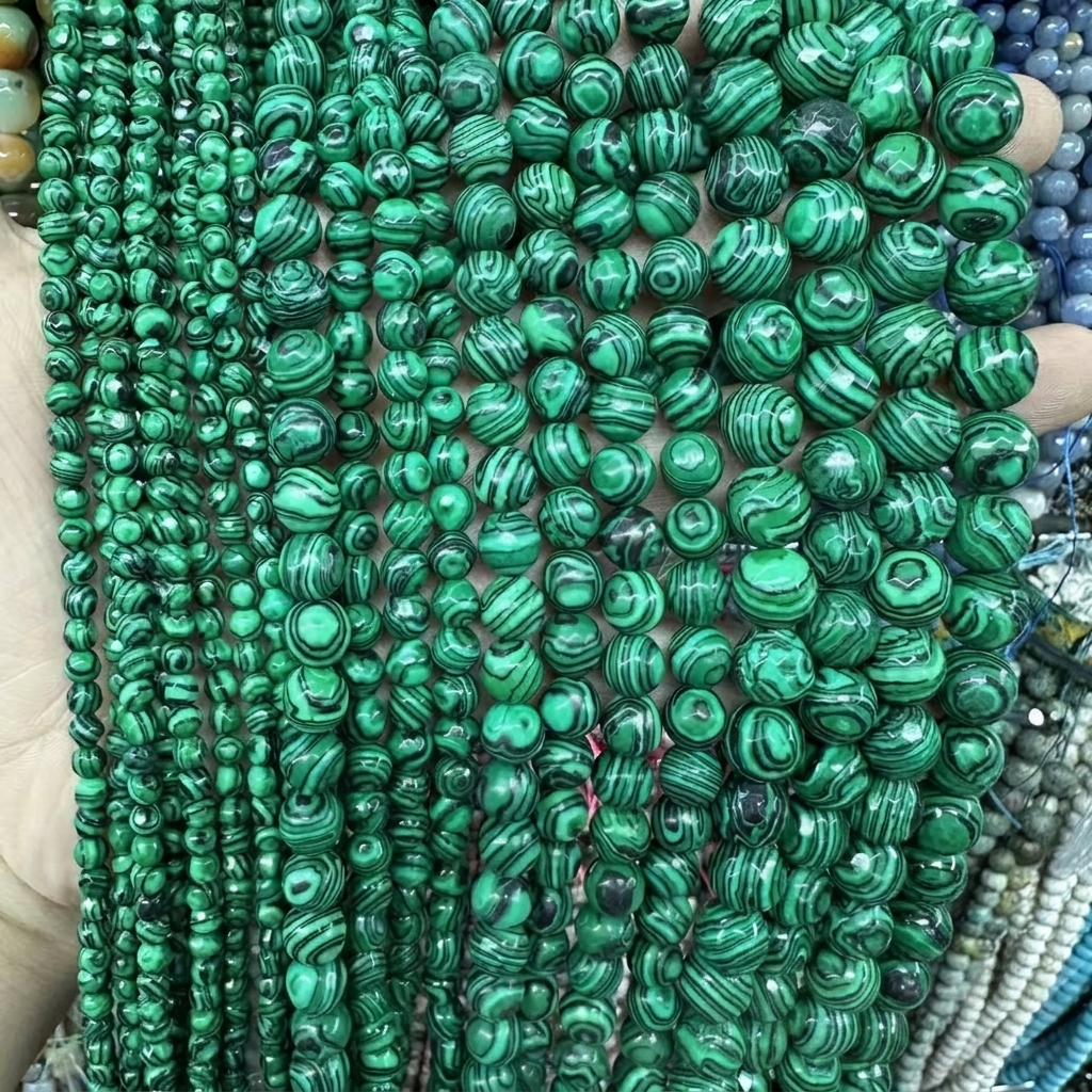 synthetic malachite 4mm