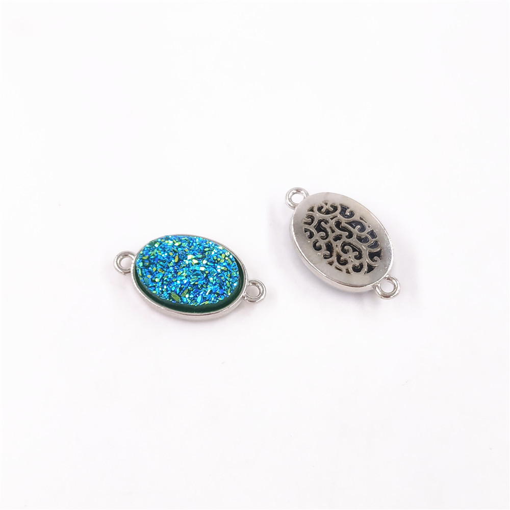 5:Oval (21*12*4mm) light blue