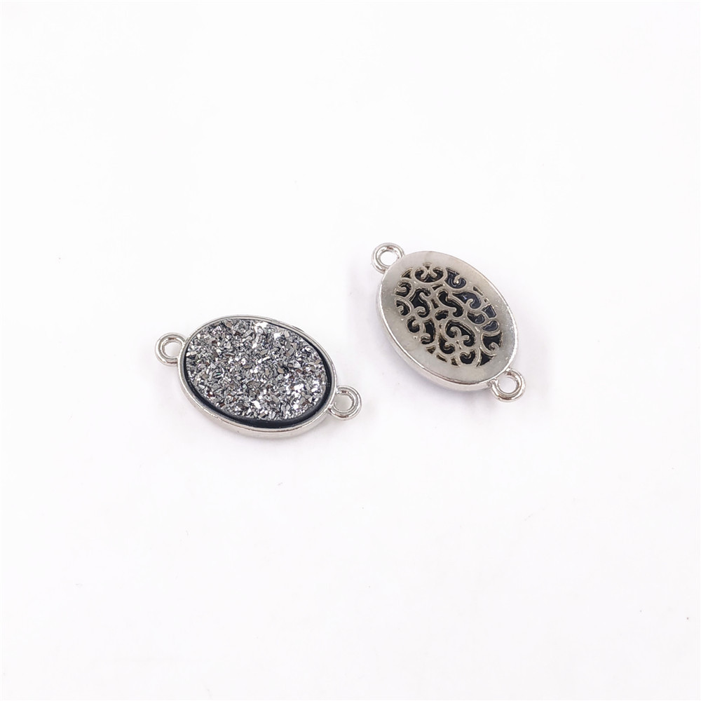 7:Oval (21*12*4mm) Gray