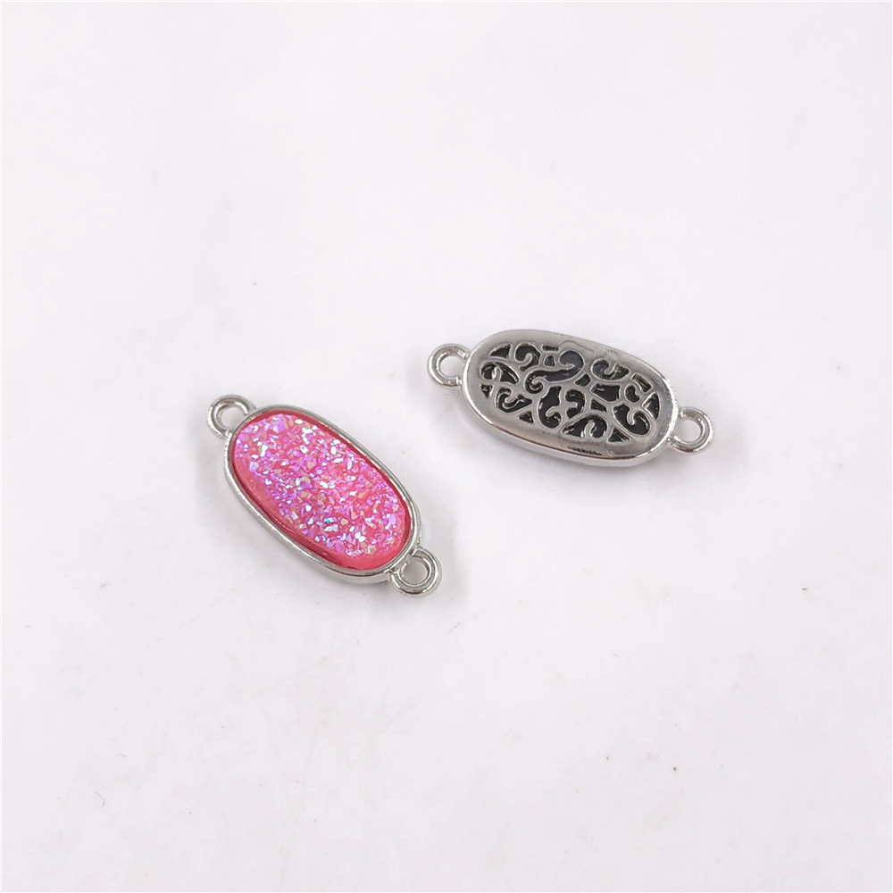 17:Oval (21*9*4mm) Pink