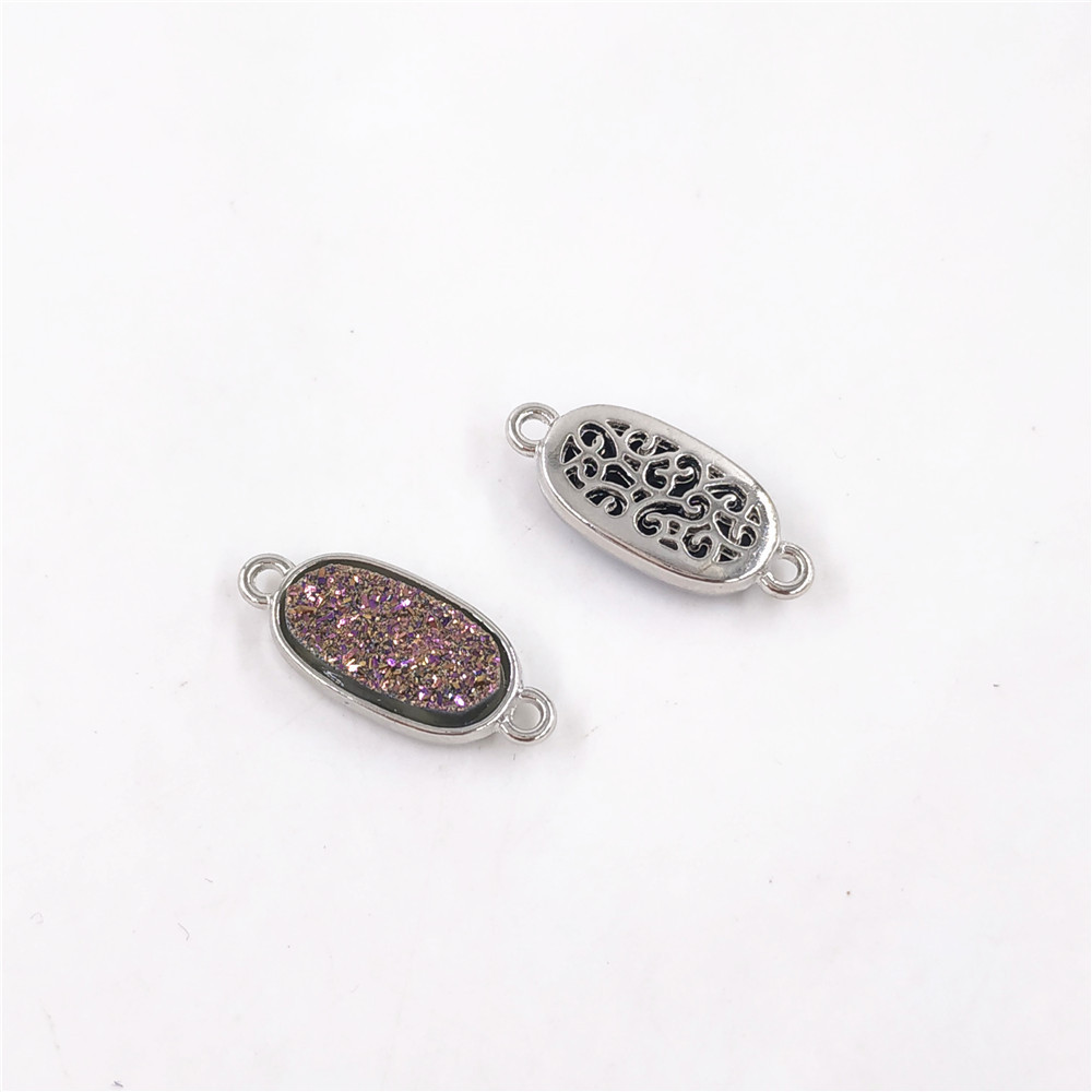 20:Oval (21*9*4mm) Purple