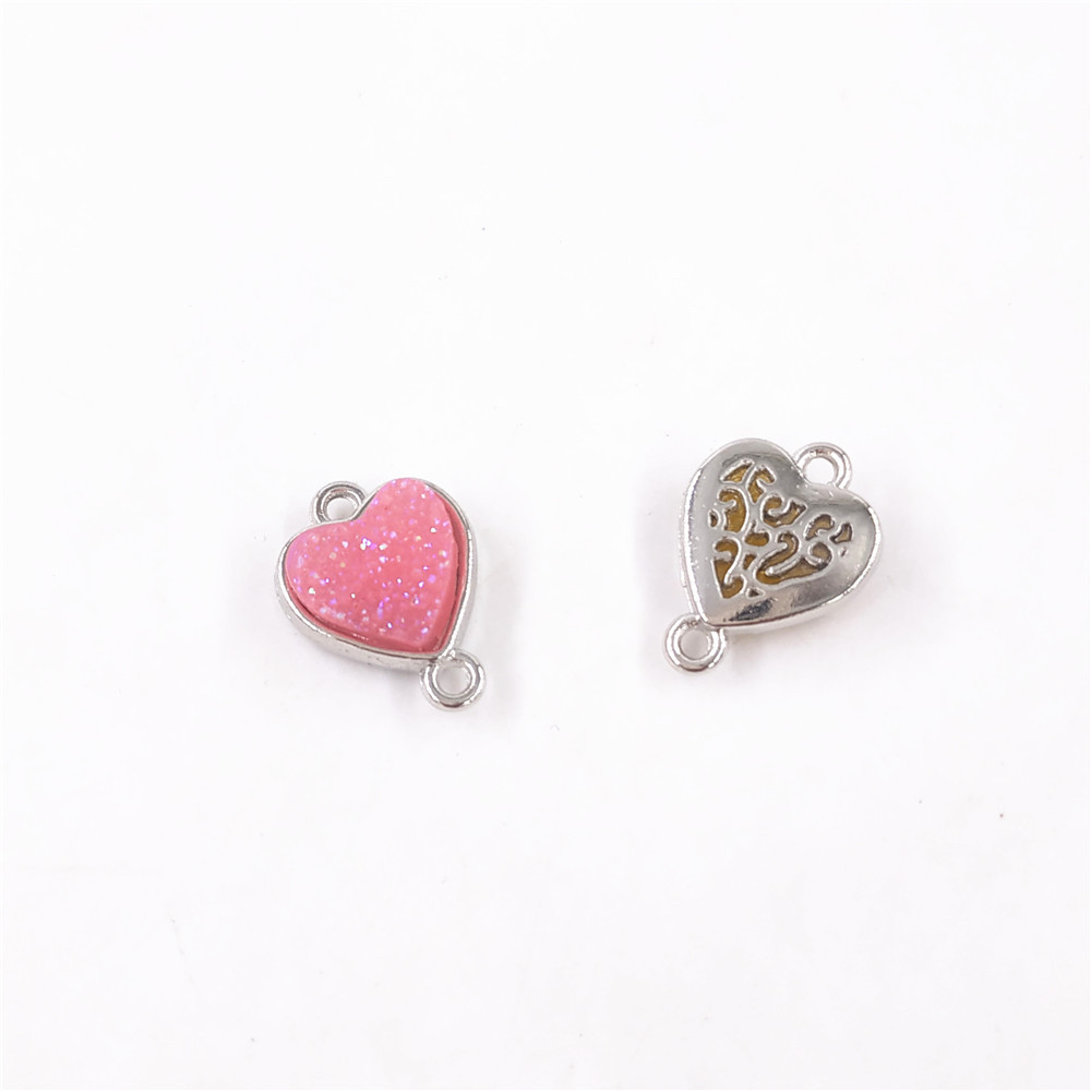 25:Heart (15*11*5mm) Pink