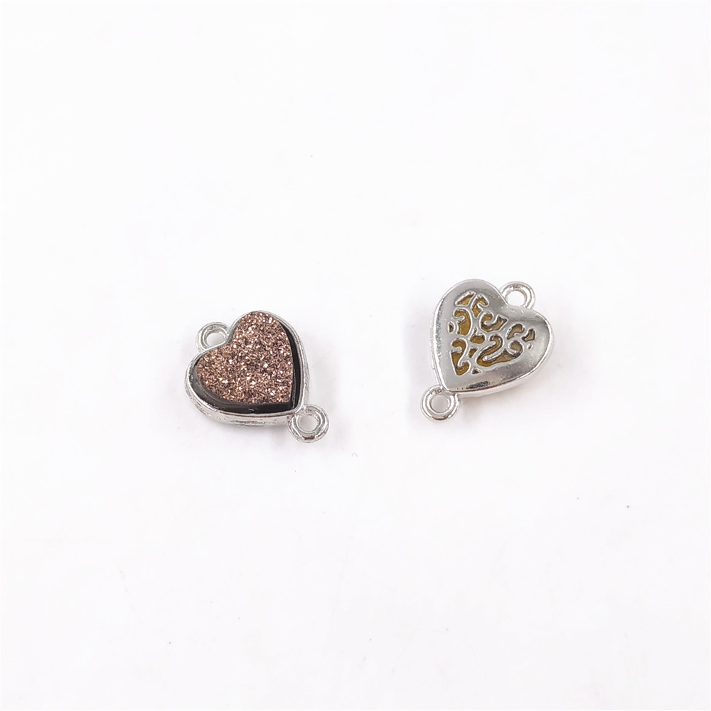 27:Heart-shaped (15*11*5mm) rose gold