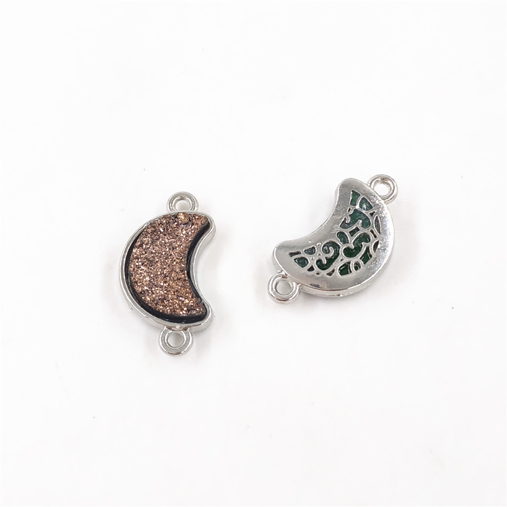 32:Moon (20*11*4mm) Rose Gold