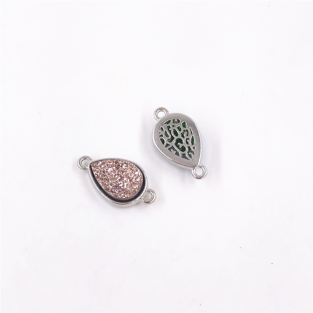 40:Water droplets (20*11*5mm) rose gold