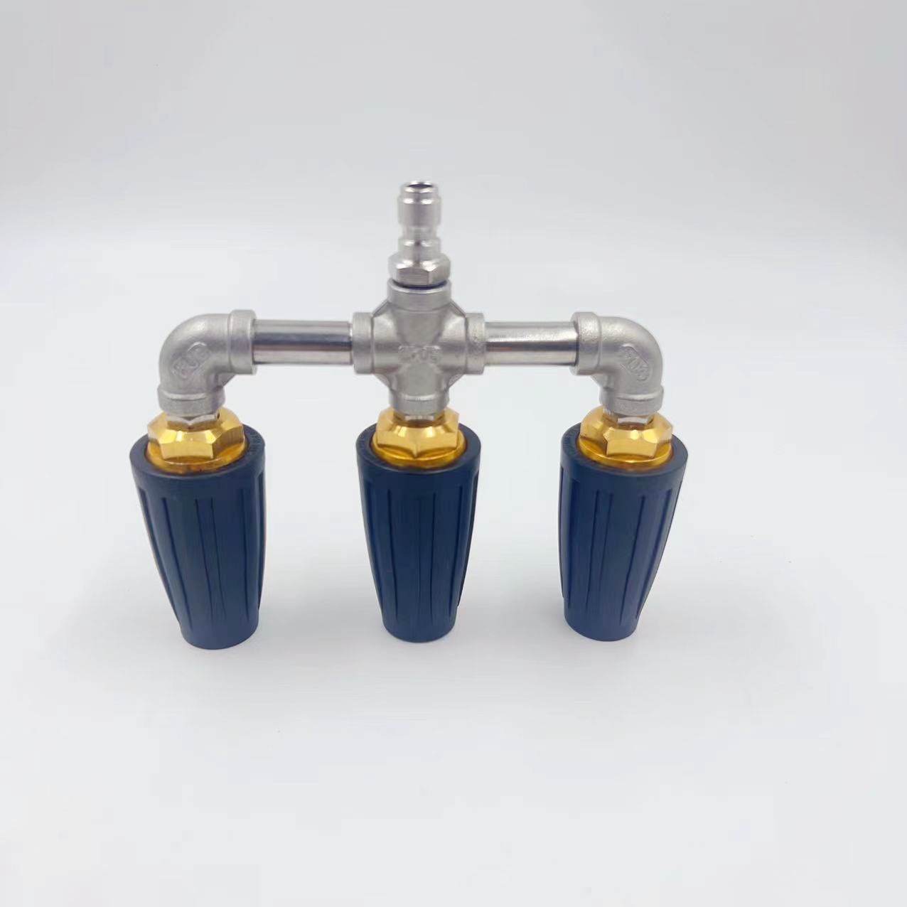 Black aluminum three-head 66.1mm