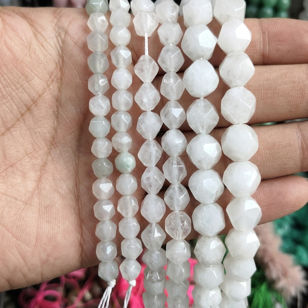 Jade White 6mm