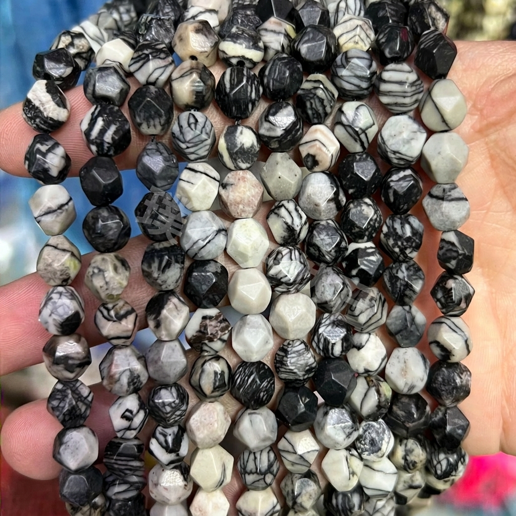 Black Silk Stone 6mm