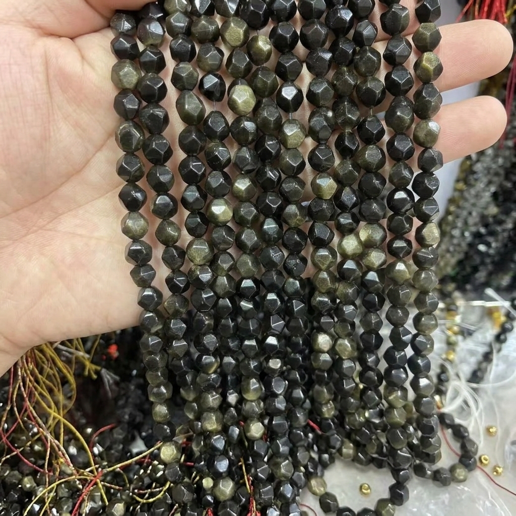 Gold Obsidian 6mm
