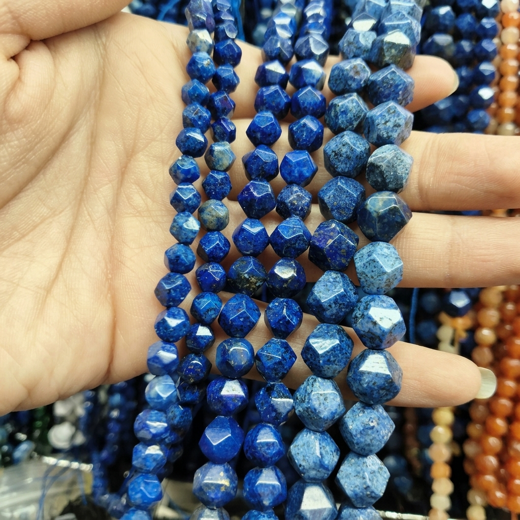 natural lapis lazuli add color 6mm
