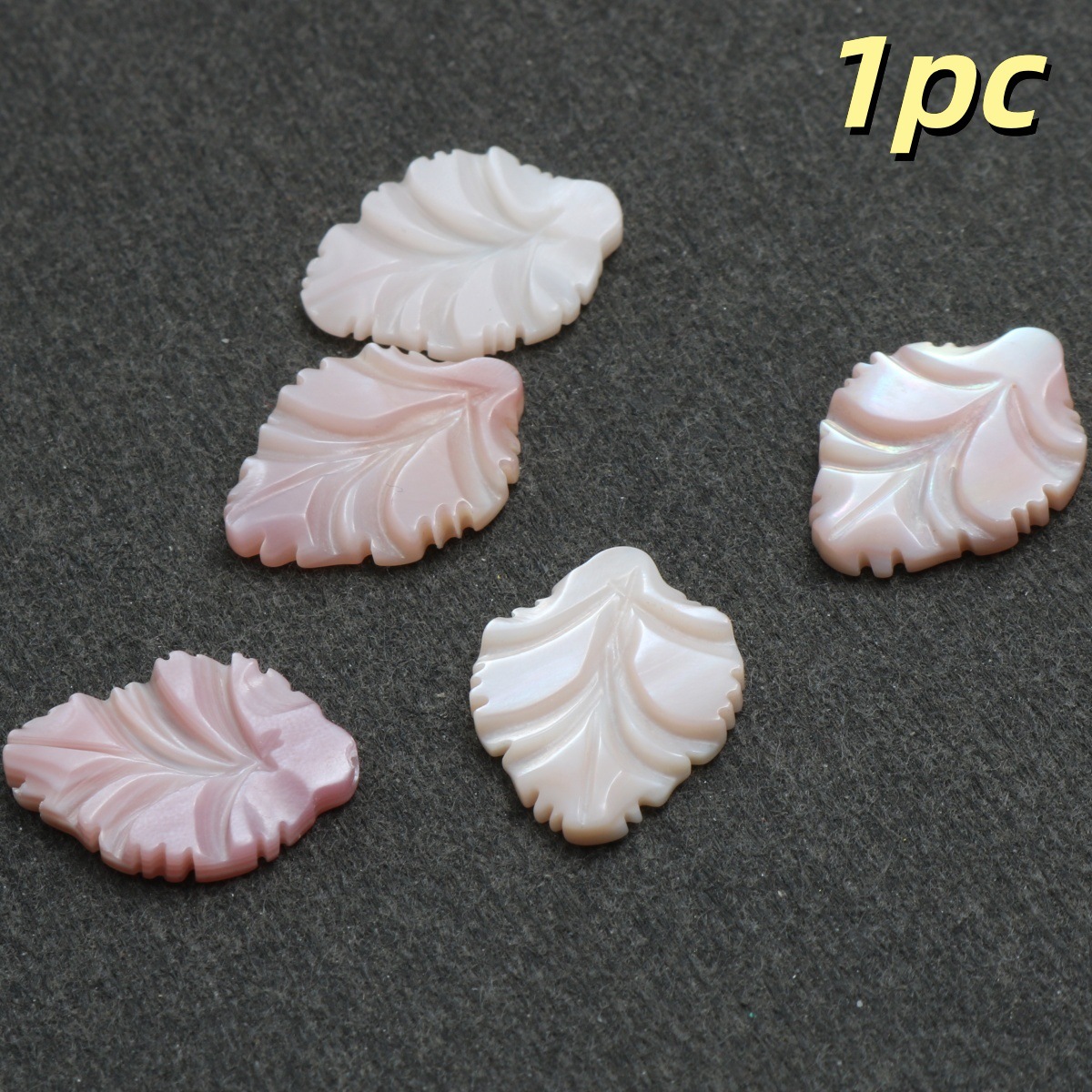 3:Peach long leaves 13.8*17.9mm