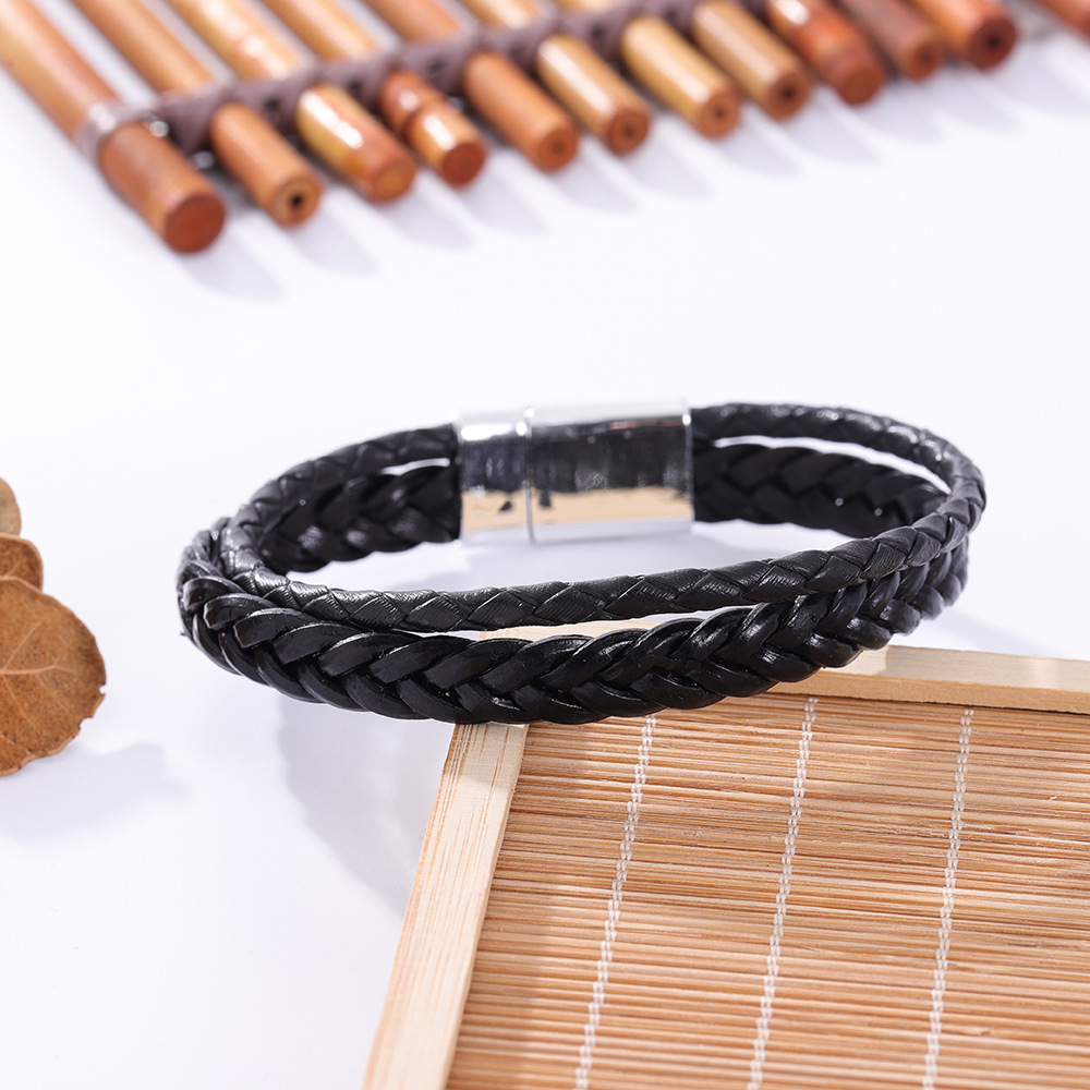 2:Double layer braided black