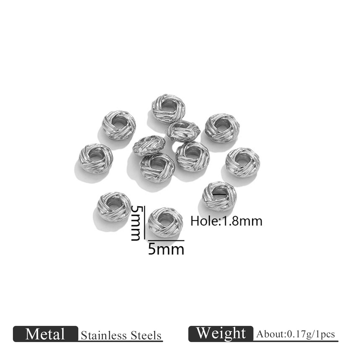 1:Steel color 5mm