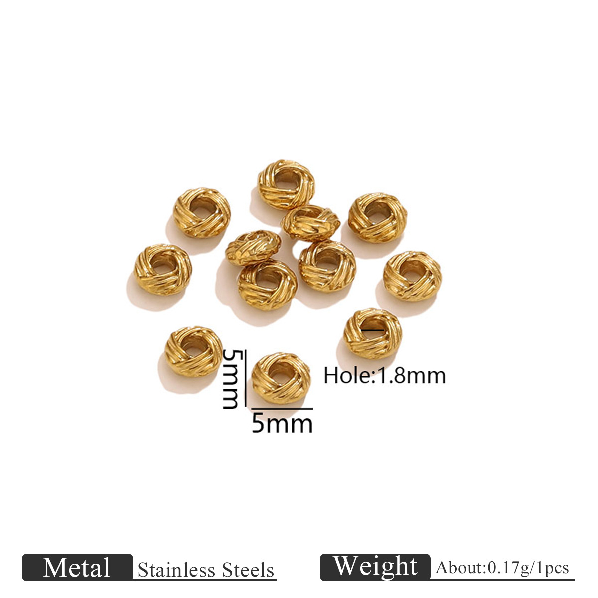 4:Gold 5mm