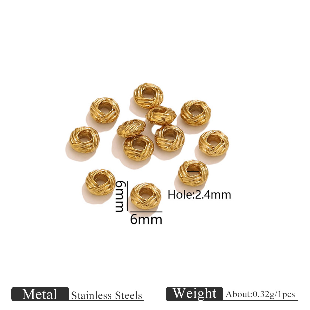 5:Gold 6mm