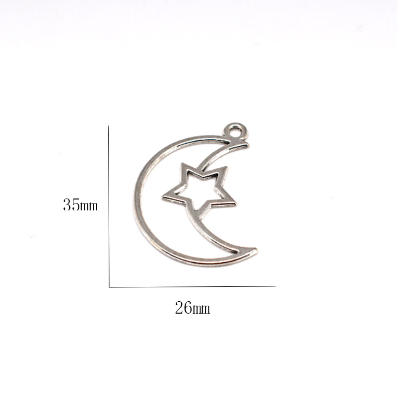8:Hollow out stars and moon